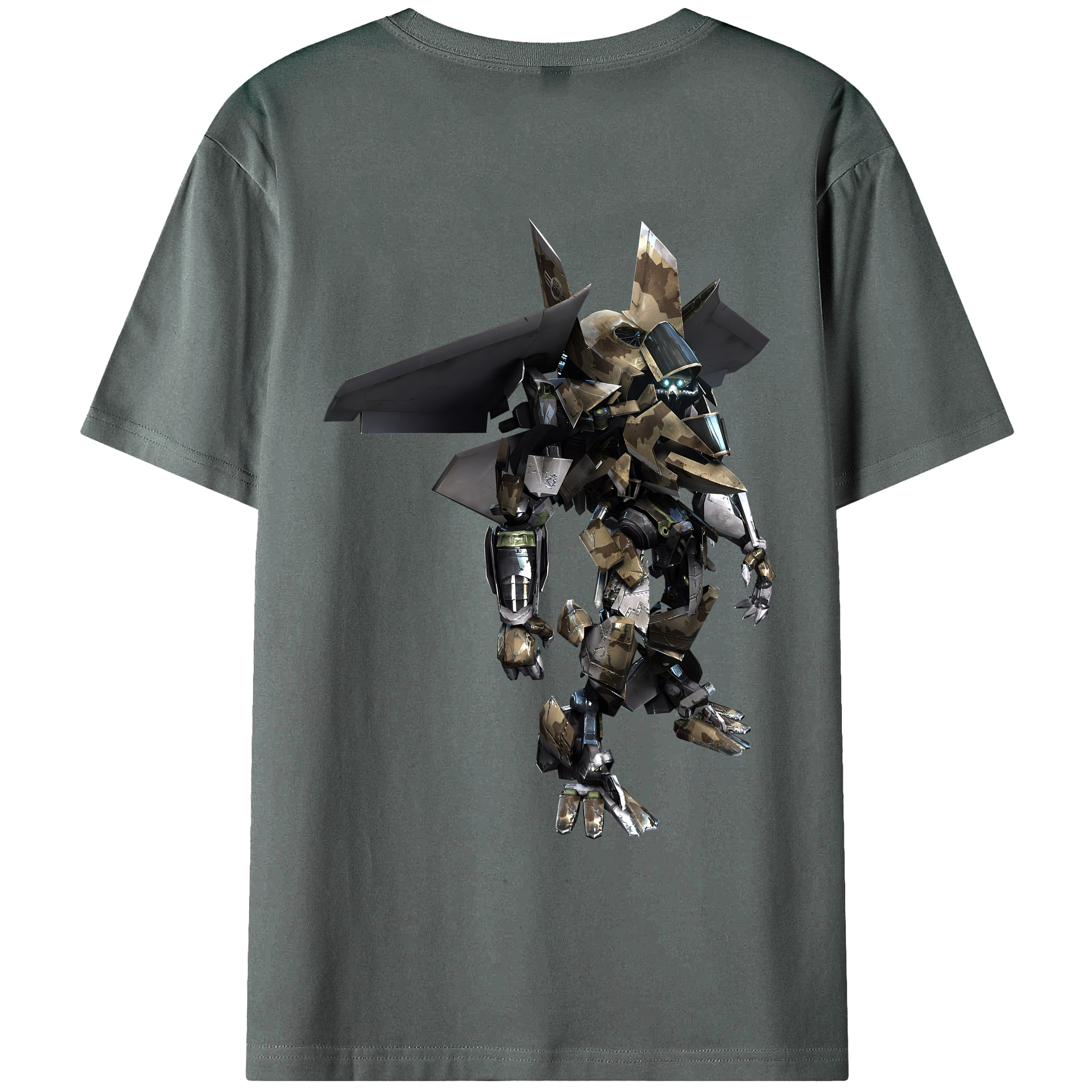 （画像用） Transformers トランスフォーマー 綿100％ メンズ半袖Tシャツ（バックプリント） 通気性